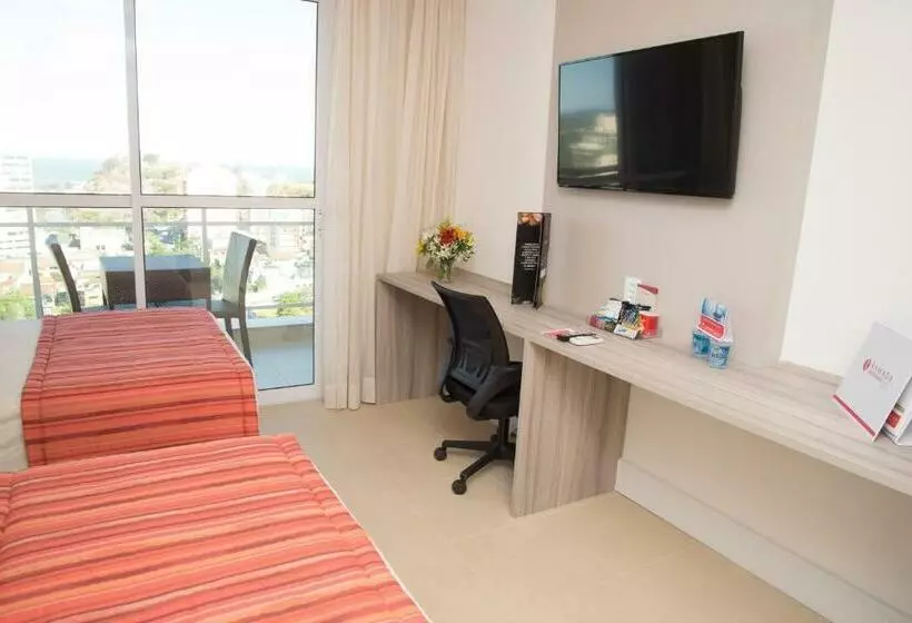 スタンダードインサイドビュールーム, Ramada By Wyndham Macae Hotel & Suites