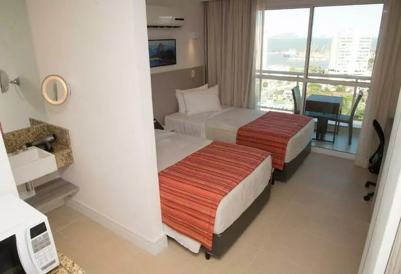 バルコニー付きスタンダードルーム, Ramada By Wyndham Macae Hotel & Suites