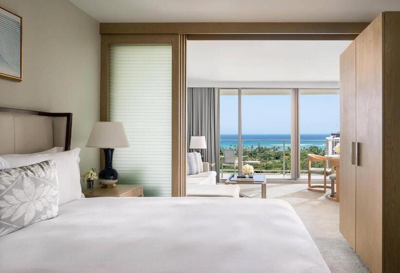 带海景的复工套房, The Ritzcarlton Residences, Waikiki Beach
