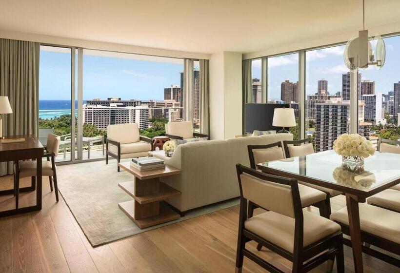Люкс Deluxe 2 Спальни, The Ritzcarlton Residences, Waikiki Beach