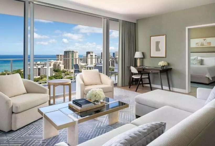 プレミアムスイート３ベッドルーム, The Ritzcarlton Residences, Waikiki Beach