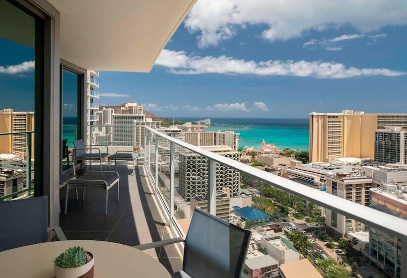带3个卧室的套间, The Ritzcarlton Residences, Waikiki Beach