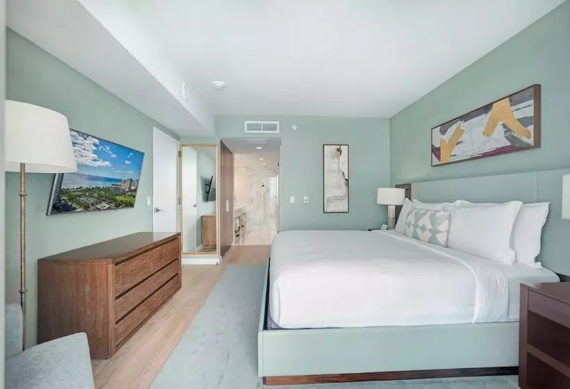 プレミアムスイート２ベッドルーム, The Ritzcarlton Residences, Waikiki Beach