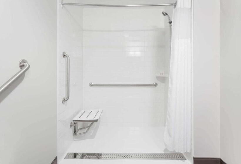 适合残疾人使用的标准间, Microtel Inn & Suites By Wyndham Kirkland Lake