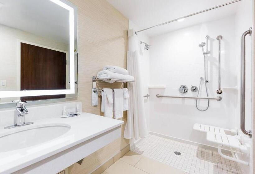 Standard Szoba King Size Bed, Fairfield Inn & Suites By Marriott Edmonton North