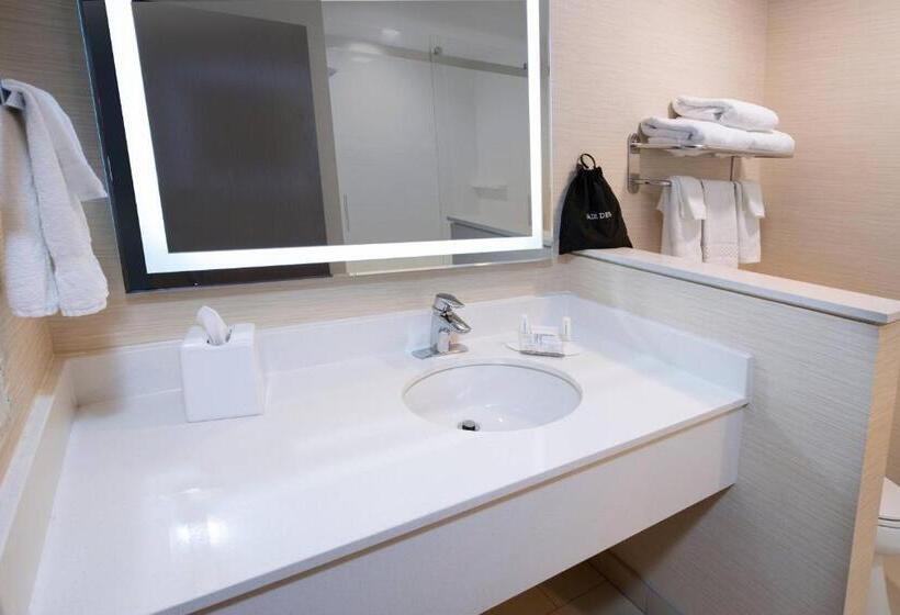 Standard Szoba King Size Bed, Fairfield Inn & Suites By Marriott Edmonton North