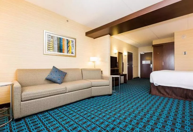 Standard-studio King-vuode, Fairfield Inn & Suites By Marriott Edmonton North