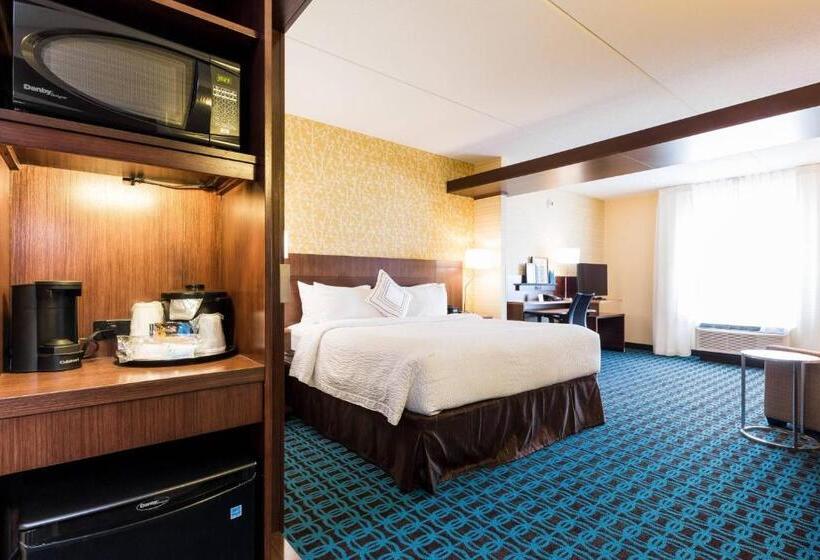 Standard Stúdiószoba Franciaággyal King Size, Fairfield Inn & Suites By Marriott Edmonton North