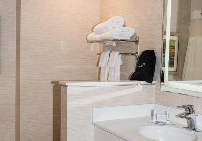 Standard Szoba King Size Bed, Fairfield Inn & Suites By Marriott Edmonton North