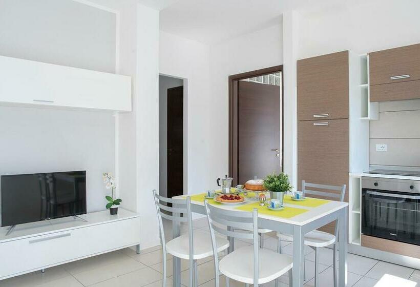 آپارتمان 1 خوابه با بالکن, Green Residence