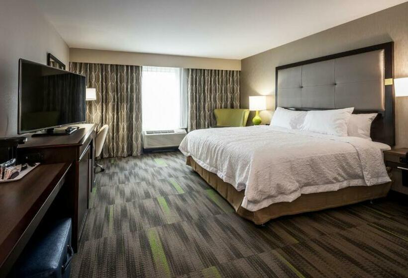 キングサイズベッドのスタンダードルーム, Hampton Inn & Suites Hammond