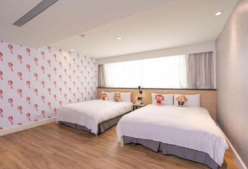 اتاق سوپریور چهار تخته, Hub Hotel Zhongli