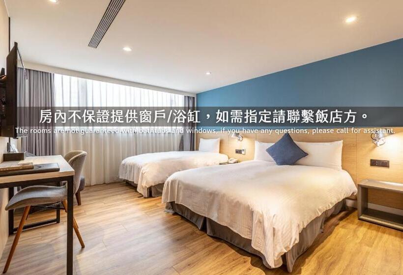 اتاق استاندارد سه نفره, Hub Hotel Zhongli
