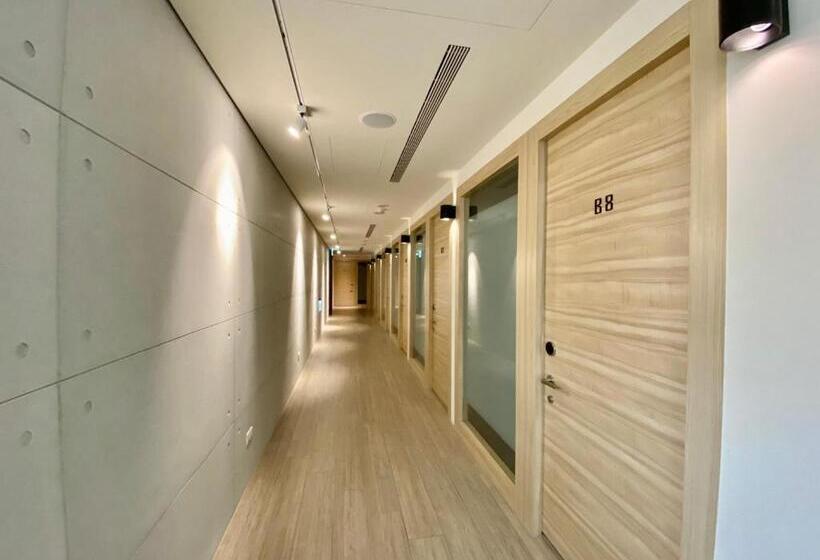 اتاق استاندارد یک تخته با سرویس بهداشتی مشترک, Hub Hotel Zhongli