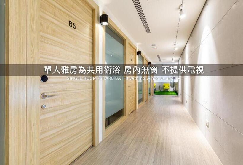 اتاق استاندارد یک تخته با سرویس بهداشتی مشترک, Hub Hotel Zhongli