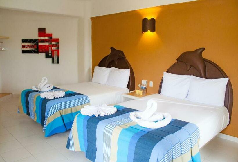 חדר סטנדרט שתי מיטות זוגיות, Bahia Huatulco