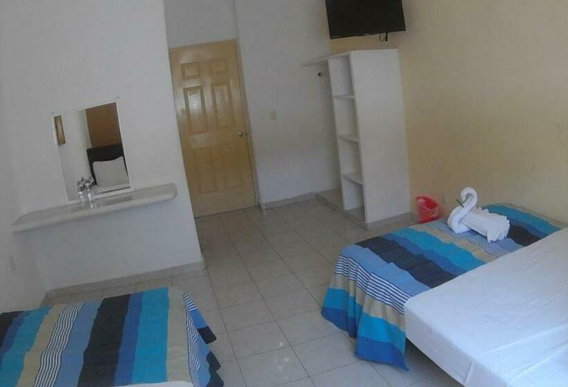 스탠다드 룸 더블 침대 2개, Bahia Huatulco