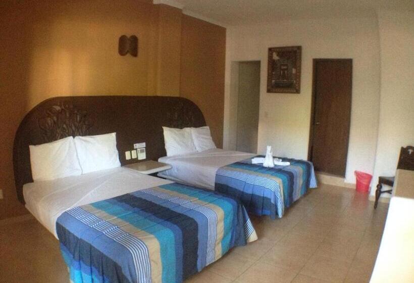 스탠다드 룸 더블 침대 2개, Bahia Huatulco