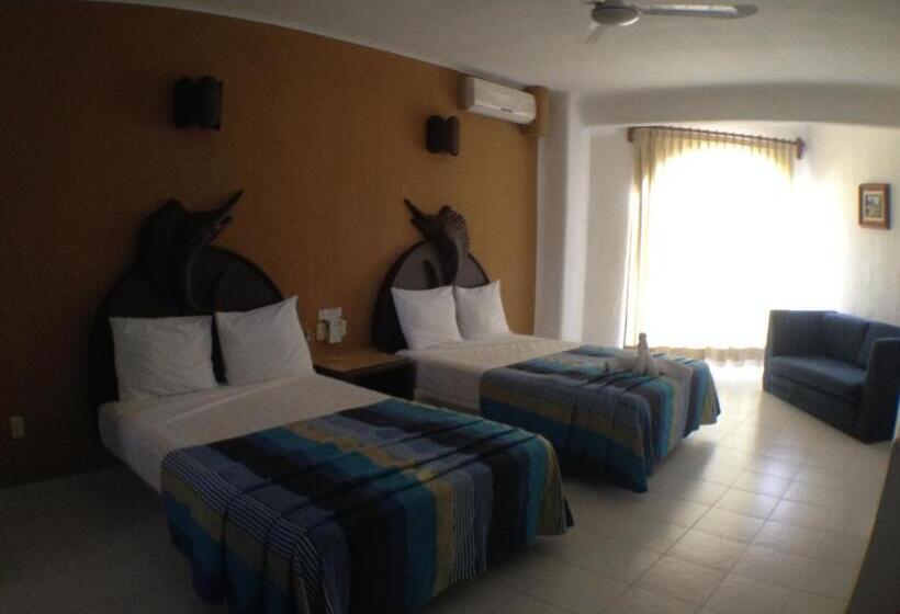 חדר סטנדרט שתי מיטות זוגיות, Bahia Huatulco