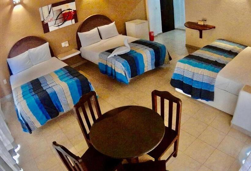 수피리어 트리플 룸, Bahia Huatulco