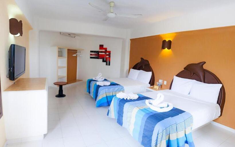 חדר סטנדרט שתי מיטות זוגיות, Bahia Huatulco