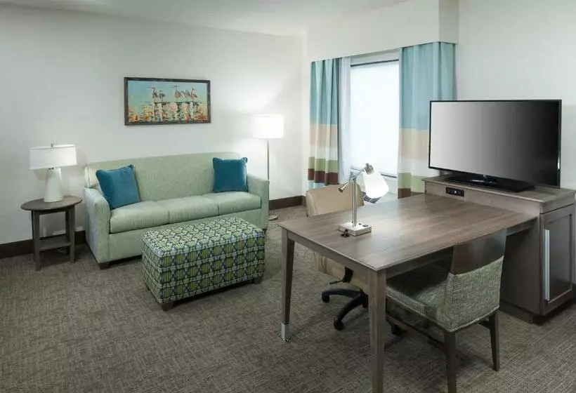 キングサイズベッドのエクゼクティブ, Hampton Inn & Suites Carolina Beach Oceanfront