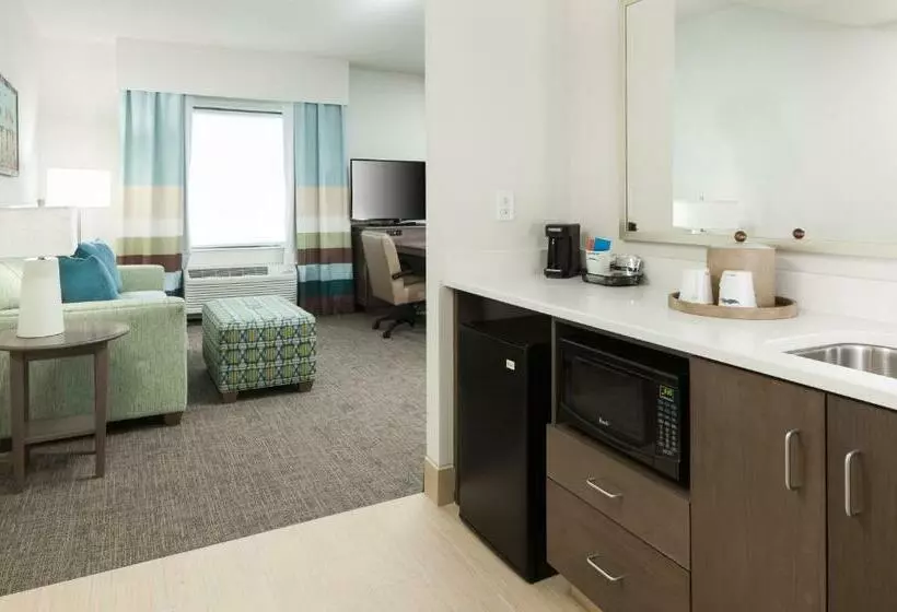 キングサイズベッドのエクゼクティブ, Hampton Inn & Suites Carolina Beach Oceanfront