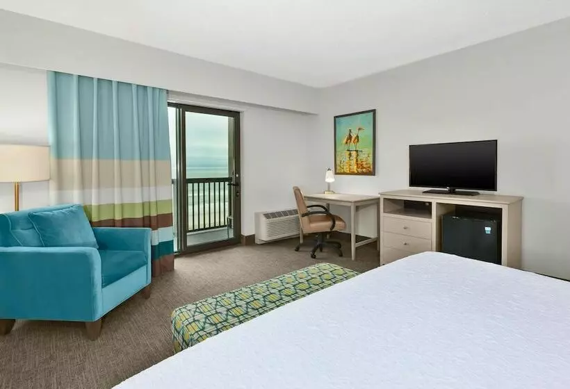 海の見えるダブルベッドスタンダードルーム, Hampton Inn & Suites Carolina Beach Oceanfront