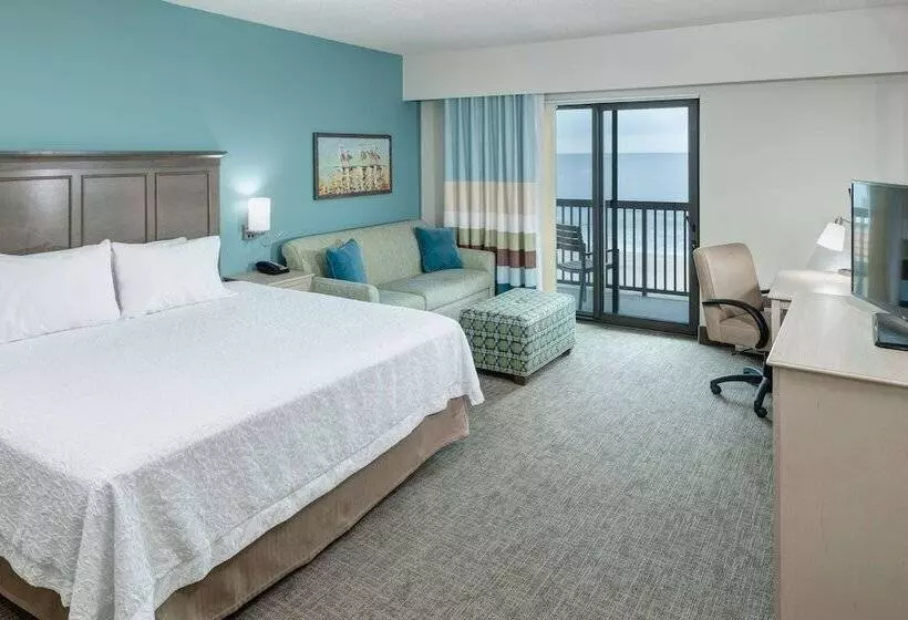 海の見えるダブルベッドスタンダードルーム, Hampton Inn & Suites Carolina Beach Oceanfront