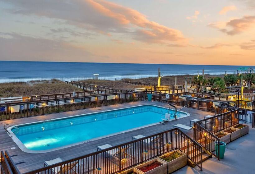 Номер Стандарт 2 Двуспальные Кровати, Hampton Inn & Suites Carolina Beach Oceanfront