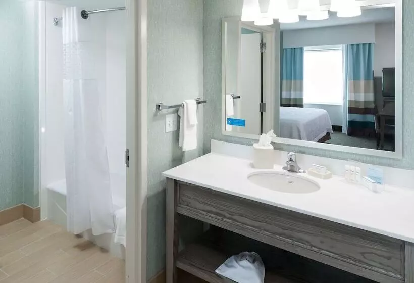 ダブルベッドのスタンダードスタジオ, Hampton Inn & Suites Carolina Beach Oceanfront