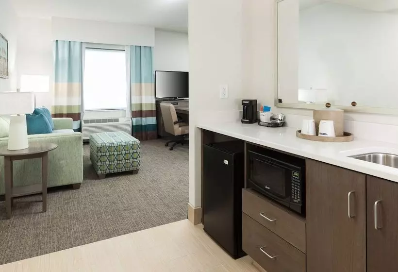 ダブルベッドのスタンダードスタジオ, Hampton Inn & Suites Carolina Beach Oceanfront