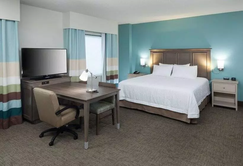 ダブルベッドのスタンダードスタジオ, Hampton Inn & Suites Carolina Beach Oceanfront