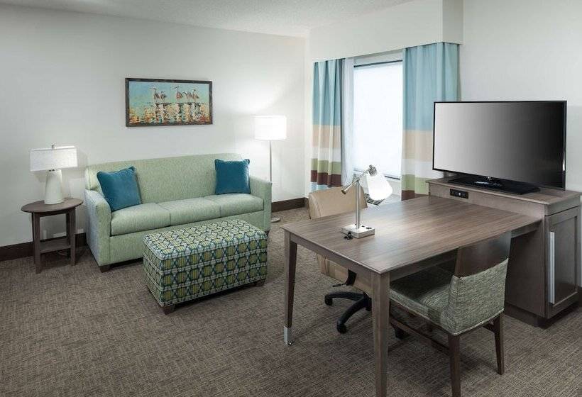 Студия Стандарт Двуспальная Кровать, Hampton Inn & Suites Carolina Beach Oceanfront