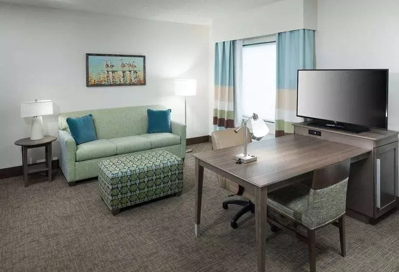 ダブルベッドのスタンダードスタジオ, Hampton Inn & Suites Carolina Beach Oceanfront