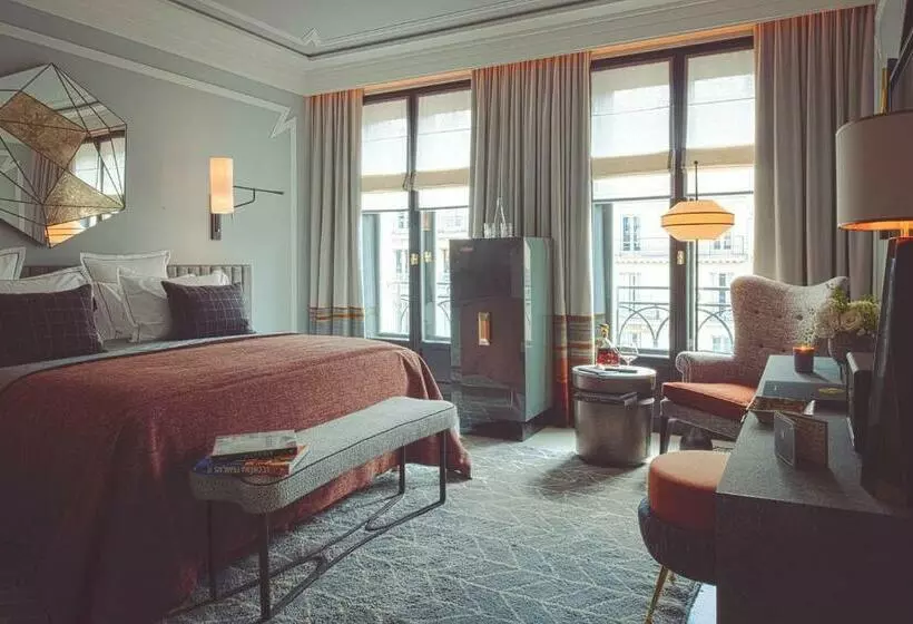 Chambre Deluxe, Nolinski Paris   Evok Collection