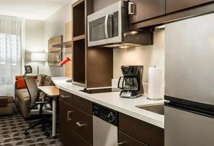 キングサイドベッドのスタンダードワンルーム, Towneplace Suites By Marriott Latham Albany Airport