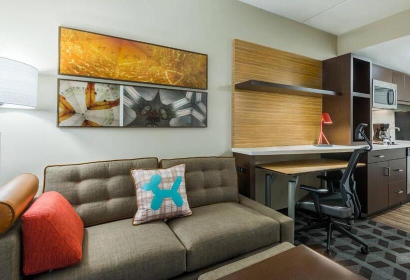 キングサイドベッドのスタンダードワンルーム, Towneplace Suites By Marriott Latham Albany Airport