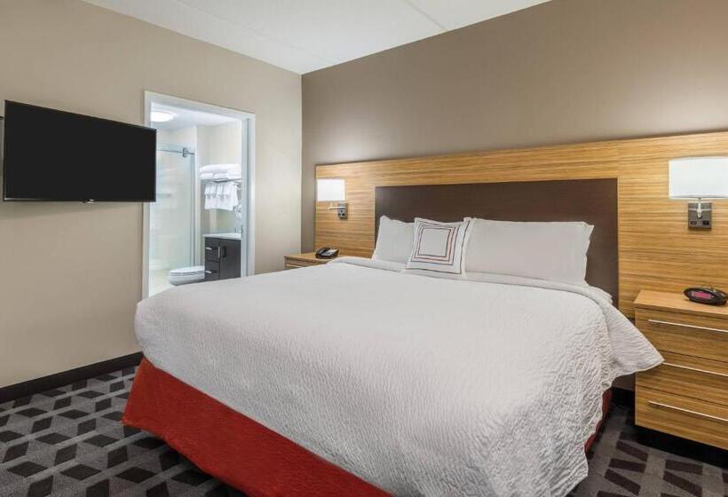 キングサイドベッドのスタンダードワンルーム, Towneplace Suites By Marriott Latham Albany Airport