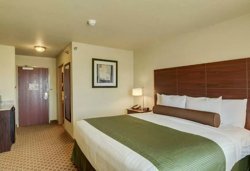 キングサイズベッドのデラックスルーム, Cobblestone Inn And Suites   Eaton