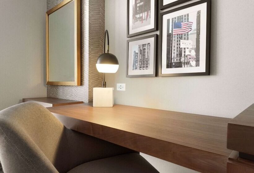 اتاق استاندارد با 2 تخت دوبل, Hampton Inn Chicago West Loop Fulton Market Area