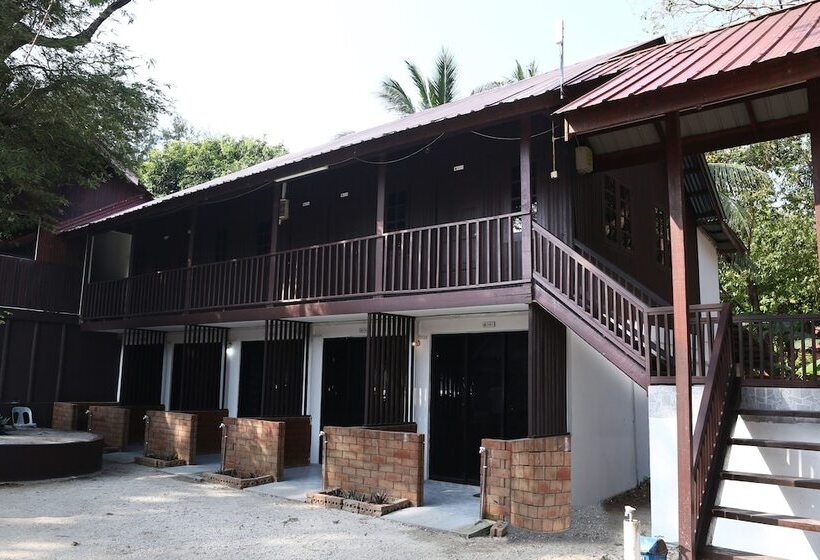 共用房间的床, The Barat Perhentian Beach Resort