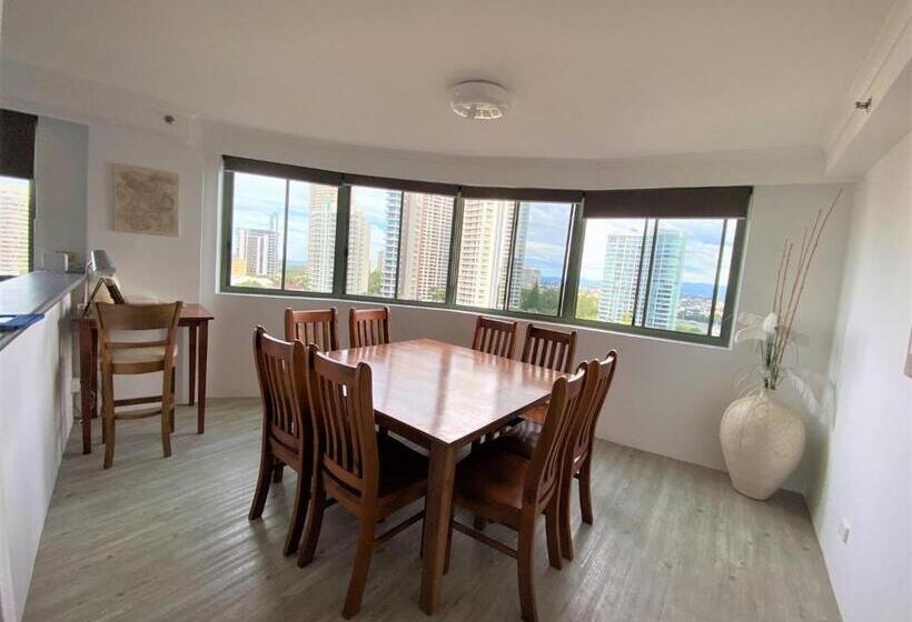 דירת 3 חדרים נוף לים, The Meriton Apartments On Main Beach