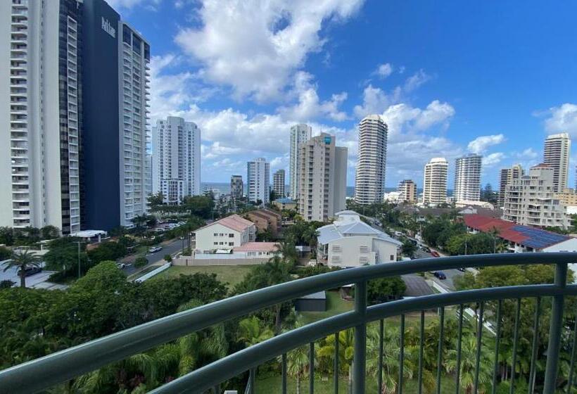 דירת 3 חדרים נוף לים, The Meriton Apartments On Main Beach