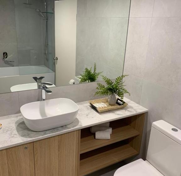 침실 2개 수피리어 아파트, The Meriton Apartments On Main Beach