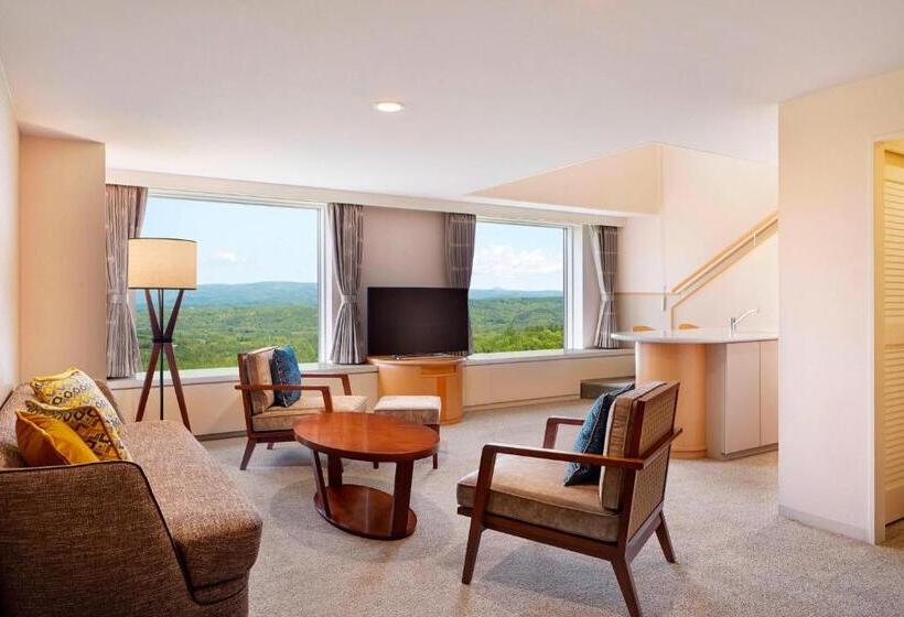 침실 1개 디럭스 아파트, The Westin Rusutsu Resort