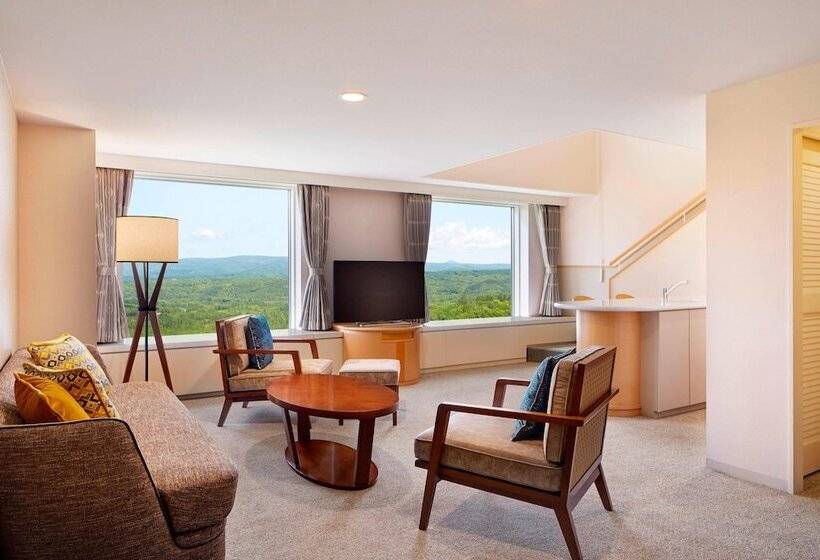 침실 1개 디럭스 아파트, The Westin Rusutsu Resort