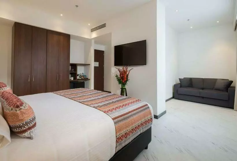 キングサイズベッドのスイートルーム, Best Western Plus Santa Marta