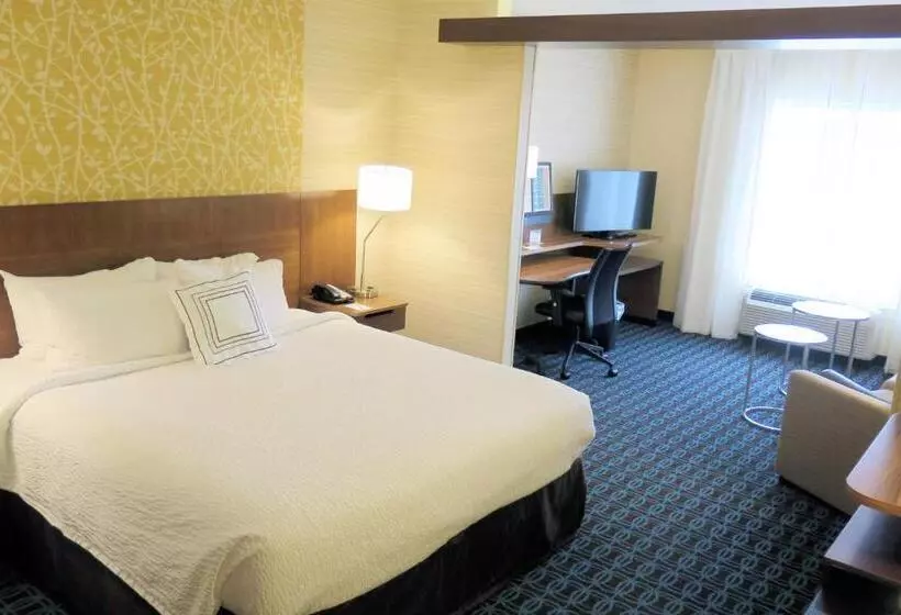 キングサイドベッドのスタンダードワンルーム, Fairfield Inn & Suites By Marriott Stroudsburg Bartonsville/poconos