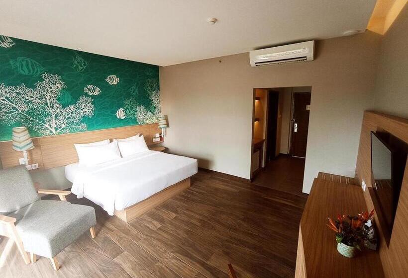 小型套房带海景, Manado Tateli Resort And Convention